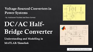 Understand and Model DCAC HalfBridge Converter  MATLABSimulink  VSC Yazdani  PWM [upl. by Nicholas]