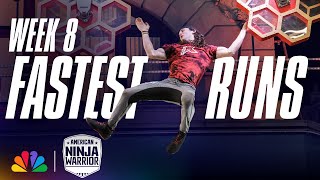 Top 4 Races from an Epic Week of Semifinals  American Ninja Warrior  NBC [upl. by Alissa]