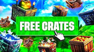 FREE HALLOWEEN Crate UNBOXING on Bandit Camp [upl. by Hill]