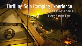 Thrilling Solo Camping Adventure Along Serene River [upl. by Maxey]