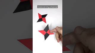 Origami NINJA STAR shorts ninjastar shuriken [upl. by Anatniuq]