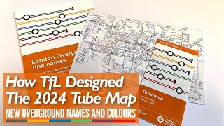 How The New Overground Colours Were Designed  2024 Tube Map [upl. by Nnov]