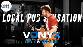 Concert Guitar Speaker demo Vonyx DJ Musician vlog Electromarket [upl. by Barabas]