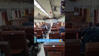 😍🤎OLD ICF AC ChairCar In marathwadaexpress indianrailways icf railway train vandebharatexpress [upl. by Iran]