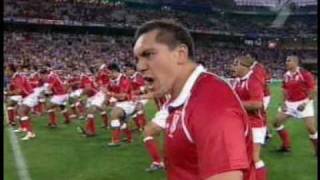 The Haka  New Zealand Vs Tonga [upl. by Awra]