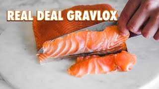 Easy Homemade Gravlox  Optional Cold Smoke Method [upl. by Claribel]