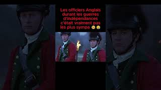 Les officiers Anglais durant les guerres dindépendances 😬😪 shorts france armee film fyp viral [upl. by Kerad]