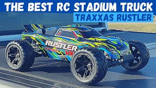 The BEST Selling and FASTEST RTR RC Stadium Truck EVER  Traxxas Rustler VXL 3S [upl. by Reyaht937]