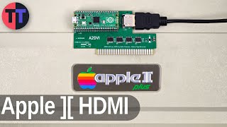 Apple II HDMI Card  A2DVI [upl. by Carlisle]