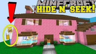 Minecraft SIMPSONS HIDE AND SEEK  Morph Hide And Seek  Modded MiniGame [upl. by Airdnas]