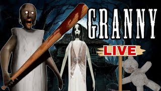 🔴GRANNYS BACK Live gameplay of the scariest granny in town Can I escape her clutches granny [upl. by Hairem]