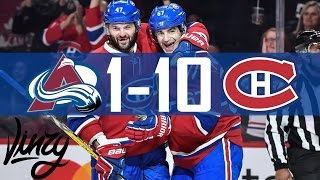 Canadiens vs Avalanche  101  Highlights  Dec 10 2016 HD [upl. by Jordanson]