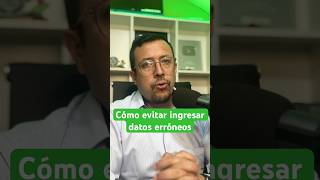 Cómo evitar ingresar datos erróneos en Excel usando validación de datos [upl. by Eliathan]