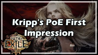 Path of Exile Kripps PoE First Impression [upl. by Behm742]