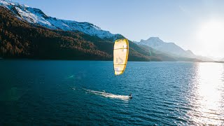 Kitesurf  Silvaplana  Mattia Foletti [upl. by Hamner]