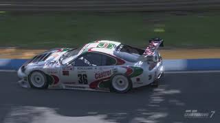 Gran Turismo 7 Gameplay  Toyota Supra GT500 1997  Trial Mountain  PS5 HD [upl. by Mickie502]