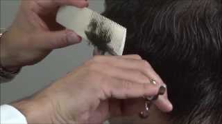 How To Cut Hair With Scissors  Scissor Over Comb  Part 3 [upl. by Harden943]