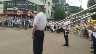 Schützenfest Altenhundem 2017 Preussens Gloria in der Stadtmitte [upl. by Htenek]