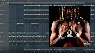 King Von  Armed and Dangerous FL Studio Remake [upl. by Ssac]