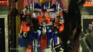 Transformers ROTF Megatron and Starscream Reunited StopMotion [upl. by Phonsa331]