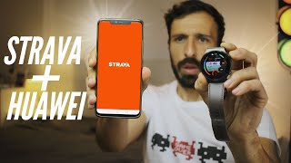 Finalmente Strava nos Smartwatches Huawei Faz isto [upl. by Ekusuy]