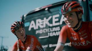 Arkéa Pro Cycling Team  Paris Roubaix Femmes [upl. by Wilfrid]