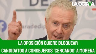 EL MCPRIAN BUSCA BLOQUEAR a CANDIDATOS a CONSEJEROS ELECTORALES que SEAN CERCANOS a MORENA [upl. by Ejroj454]