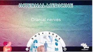 Cranial Nerves  Neuro Medicine  Lec 2 part 1 [upl. by Adnesor343]