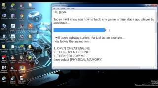 How to use cheat engine in bluestacks In Very easy steps [upl. by Calvo315]