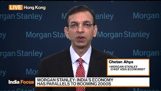 Morgan Stanleys Ahya on why India cant match Chinas 810 growth [upl. by Daugherty]