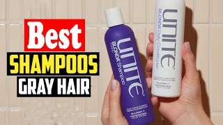 ✅Top 10 Best Shampoos for Gray Hair of 2024 [upl. by Shelbi]