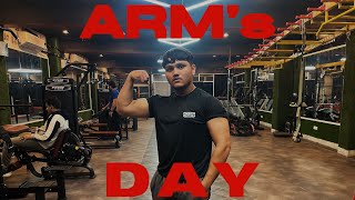 Gym jaane ke Time per ye kya ho Gaya😳  DAY 7 OF PREP  ARM DAY [upl. by Emmit]