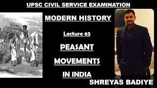 Peasant Movements in India  Modern History of India [upl. by Auhsaj]