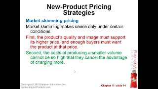 Casharka 3aad Market skimming vs Market penetration Pricing Chapter 11 Marketing [upl. by Aneehsit]