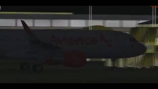 Cabina compartida FSX Aerosoft A320 ruta SKCL  SKBO [upl. by Acinorrev930]