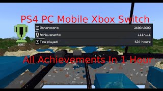 Lets Play Minecraft Ep 1195  Xbox One Achievement Race [upl. by Anilahs]