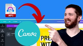 How to Instantly Add Music to Canva for Free Upload Your Own Song to a Canva Image or Video Design [upl. by Rebmyt275]