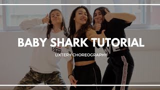 BABY SHARK TUTORIAL  Choreography by LIXTERY [upl. by Llebiram62]