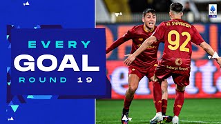 Roma’s goal scoring machine  Every Goal  Round 19  Serie A 202223 [upl. by Ahto28]