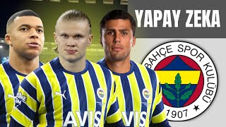 YAPAY ZEKA İLE FENERBAHÇE REBUILD  EA FC KARİYER MODU [upl. by Ahsiad]