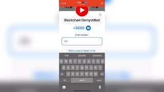 Blockchain Demystified Cats Video Code  Blockchain Demystified cats video code today [upl. by Rednave]