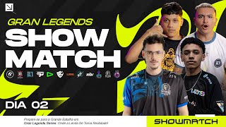 GRANDE FINAL SHOWMATCH GRAN LEGENDS  DIA 02  FREE FIRE AO VIVO [upl. by Meehyr]