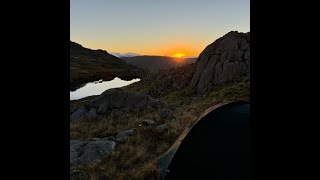 Lake District wildcamping with Terra Nova trailer nature hiking [upl. by Della]