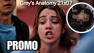 Greys Anatomy Season 21x07 PROMO  If you leave [upl. by Claudia]