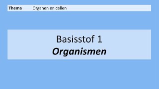 VMBO 3  Organen en cellen  1 Organismen  8e editie  MAX [upl. by Desma]