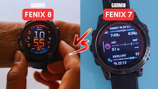 Garmin Fenix 8 VS Garmin Fenix 7 [upl. by Smiley561]