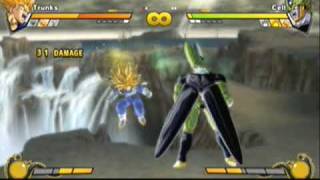 Æ Gameplay DBZ Burst Limit Trunks vs Cell [upl. by Aletsirc251]