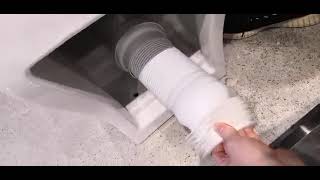 plastic for Ptrap washdown toilet can be adjustable [upl. by Ettenahc]