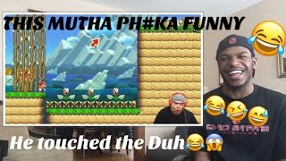 DASHIES MARIO MAKER THREEP COMPILATION REACTION [upl. by Avid729]