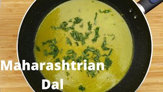 MAHARASHTRIAN DAL RECIPE  COMFORT FOOD  DAL TADKA  SLIGHTLY SPICED  AMTI  VARAN  Savory Icon [upl. by Tien]